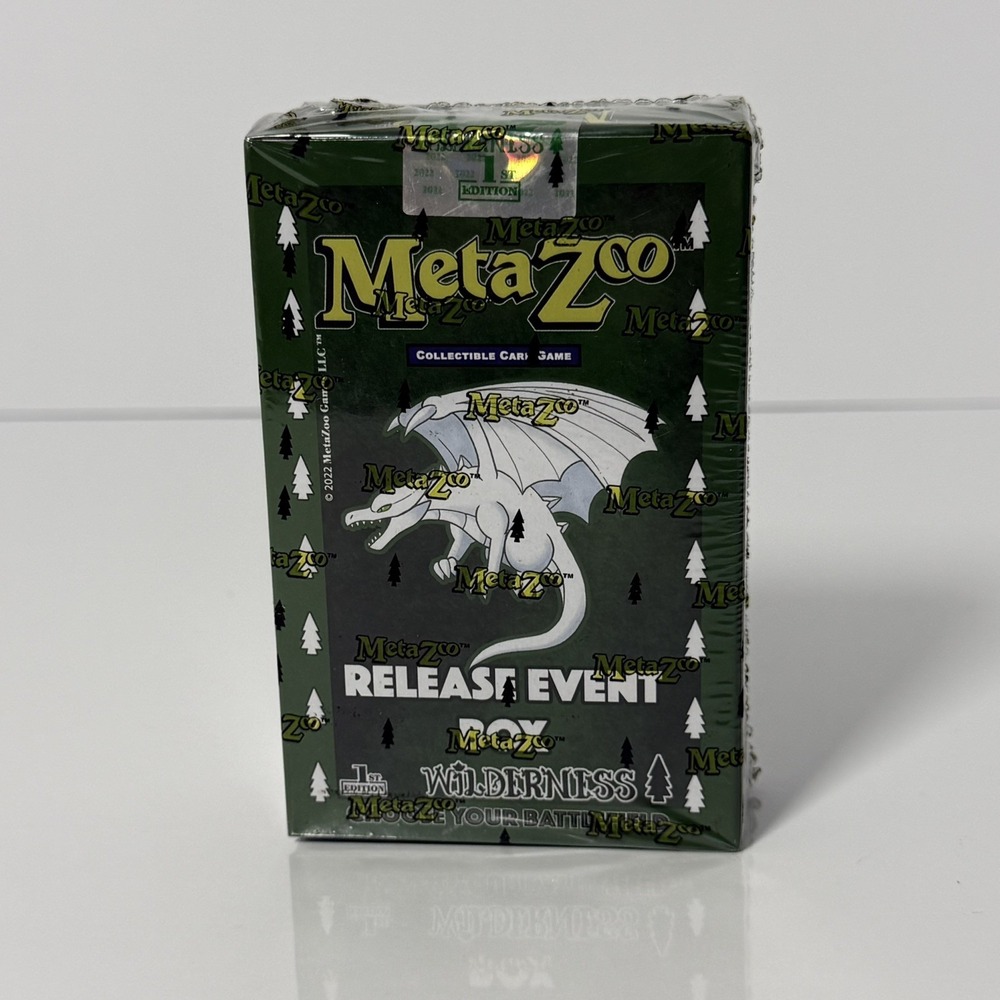 👉 MetaZoo Cryptid Nation Wilderness 1st Ed Release Event Box Sealed